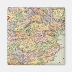 Spanien und Portugal 14 Magnet