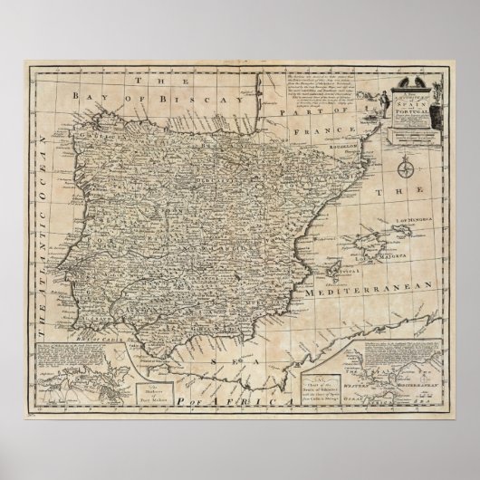 Spanien und Portugal 14 Poster (Vorne)