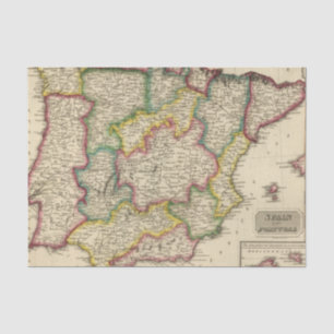 Spanien und Portugal 19 Seidenpapier