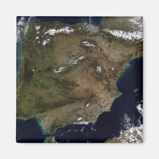 Spanien und Portugal 2 Magnet (Vorne)