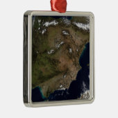 Spanien und Portugal 2 Silbernes Ornament (Rechts)