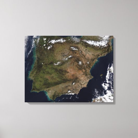 Spanien und Portugal 3 Leinwanddruck (Vorderseite)