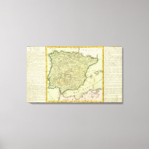 Spanien und Portugal 3 Leinwanddruck