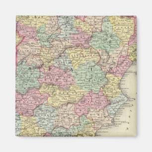 Spanien und Portugal 3 Magnet