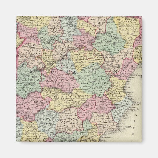 Spanien und Portugal 3 Magnet (Vorne)