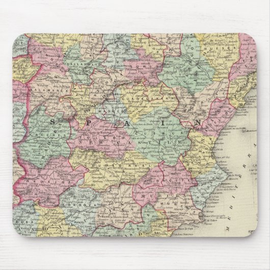 Spanien und Portugal 3 Mousepad (Vorne)