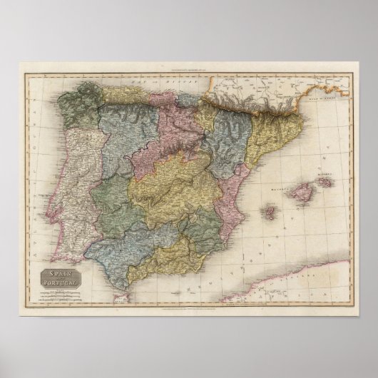 Spanien und Portugal 7 Poster (Vorne)