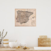 Spanien und Portugal 8 Poster (Küche)
