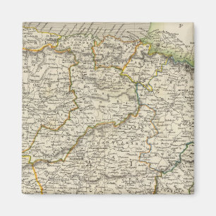 Spanien und Portugal 9 Magnet