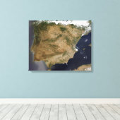Spanien und Portugal Leinwanddruck (Insitu (Holzboden))