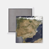 Spanien und Portugal Magnet (Vorderseite/Rückseite)