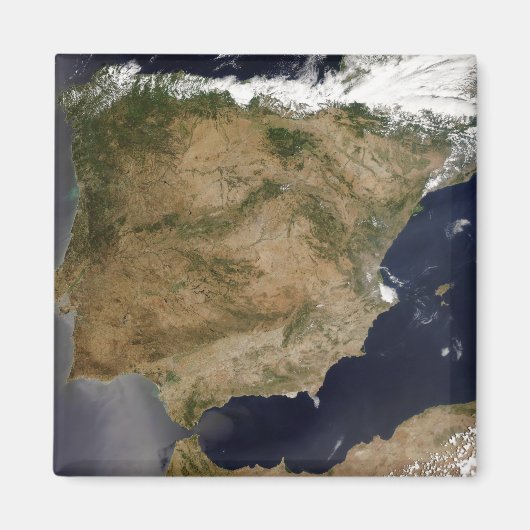 Spanien und Portugal Magnet (Vorne)