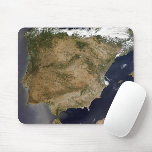 Spanien und Portugal Mousepad (Mit Mouse)
