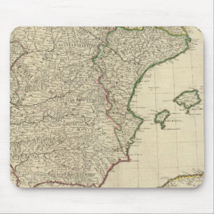 Spanien und Portugal Mousepad