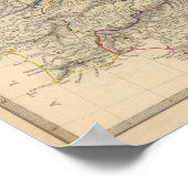 Spanien und Portugal Poster (Ecke)