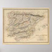 Spanien und Portugal Poster (Vorne)