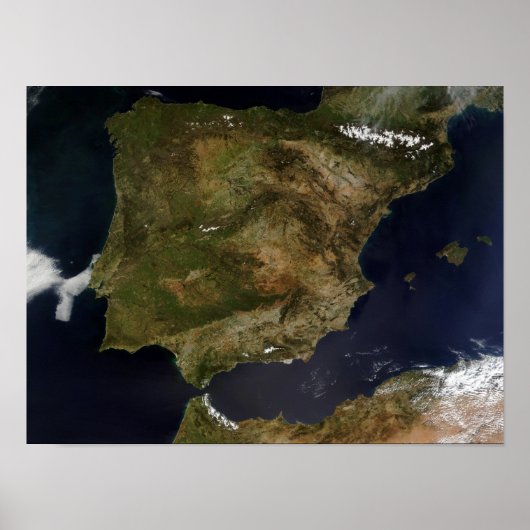 Spanien und Portugal Poster (Vorne)