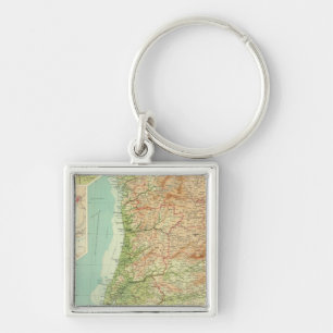 Spanien und Portugal - Western Schlüsselanhänger