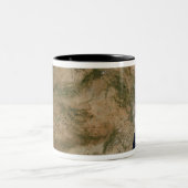 Spanien und Portugal Zweifarbige Tasse (Mittel)