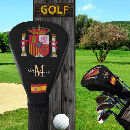 Spanien und Spanien - Mit Monogramm Golf Clubs für Golf Headcover