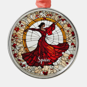 Spanien Urlaubs Souvenir Ornament Aus Metall