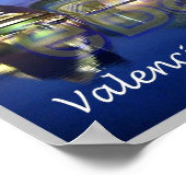 Spanien - Valencia - Poster (Ecke)