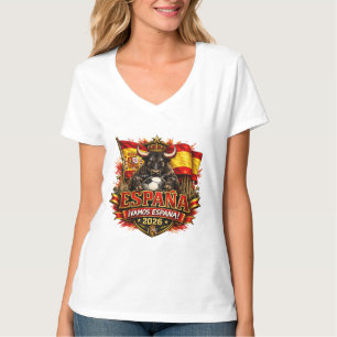 Spanien ¡Vamos España! 2026 Fußballfan  T-Shirt