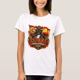 Spanien ¡Vamos España! 2026 Fußballfan  T-Shirt
