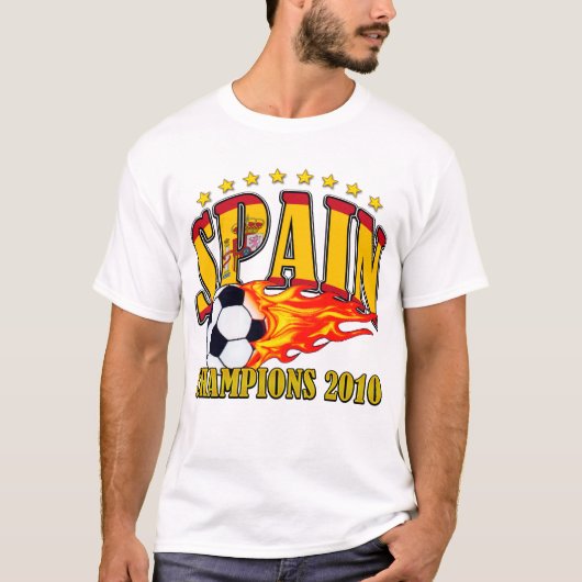 Spanien verficht 2010 T-Shirt (Vorderseite)