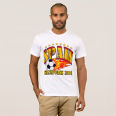 Spanien verficht 2010 T-Shirt (Vorne ganz)