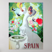 Spanien Vintage Poster Print (Vorne)
