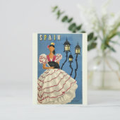 SPANIEN Vintage Reise Postkarte (Stehend Vorderseite)