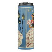SPANIEN Vintage-Reisebecher Thermosbecher (Rückseite)