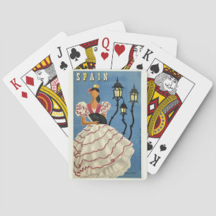 SPANIEN Vintage Reisekarten Spielkarten