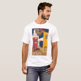 Spanien Vintage-Reiseposter T-Shirt