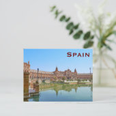 Spanien Vintage Tourismus Hinzufügen Postkarte (Stehend Vorderseite)