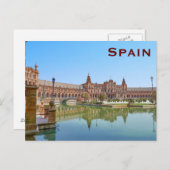 Spanien Vintage Tourismus Hinzufügen Postkarte (Vorne/Hinten)
