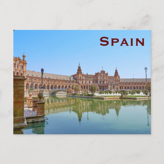 Spanien Vintage Tourismus Hinzufügen Postkarte (Vorderseite)