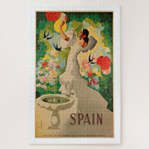 Spanien - Vintage Travel Posters Puzzle