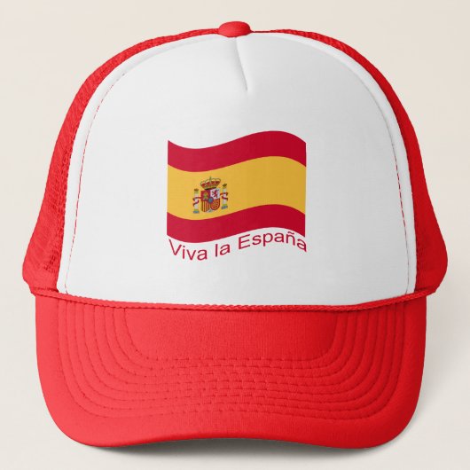 Spanien - Viva la Espana Truckerkappe (Vorderseite)