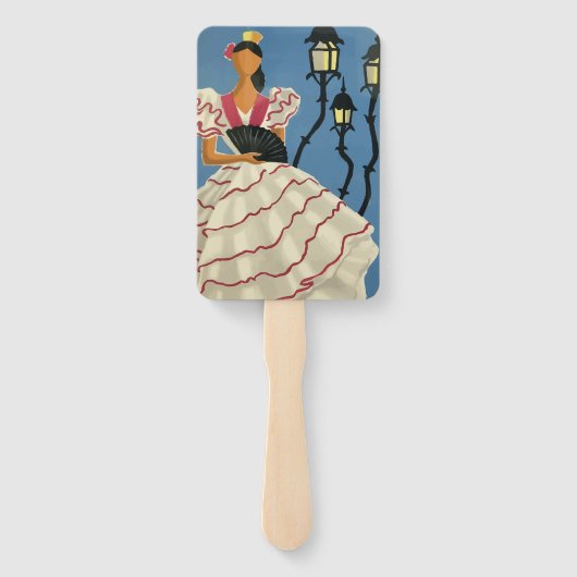 Spanien von Georget Fächer (Rückseite)