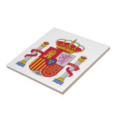 Spanien-Wappen Fliese (Seite)