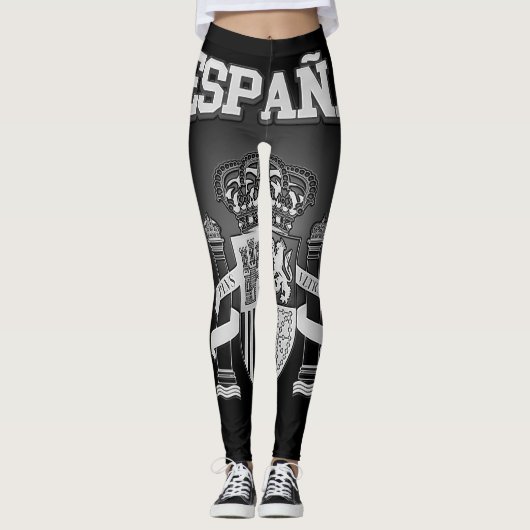 Spanien-Wappen Leggings (Vorderseite)