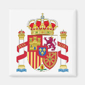 Spanien Wappen Magnet (Vorne)