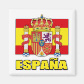 Spanien Wappen Magnet (Vorne)