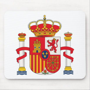 Spanien-Wappen Mousepad