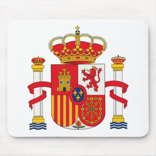 Spanien-Wappen Mousepad (Vorne)