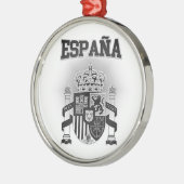 Spanien Wappen Ornament Aus Metall (Links)