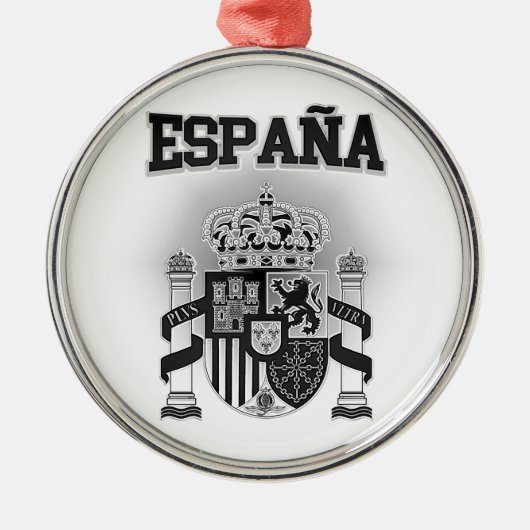 Spanien Wappen Ornament Aus Metall (Vorne)
