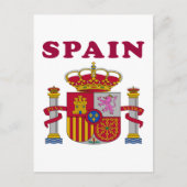 Spanien - Wappen Postkarte (Vorderseite)